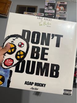 ASAP Rocky Don’t Be Dumb Signed Vinyl