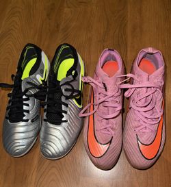 Nike Tiempo Legend Elite And Mercurial Vapor Sz 6 