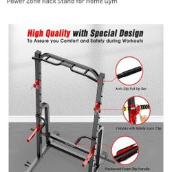 Power Rack With Bench