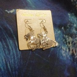 Brand New Earrings Horse