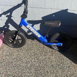 Strider Bike Blue 
