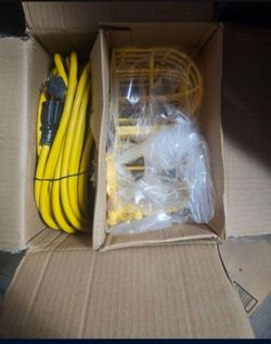 50 Foot Construction String Light. Bulbs NOT included