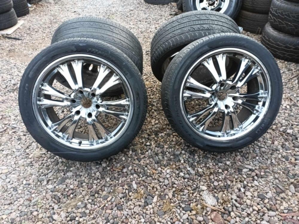 RIMS 275/40R20...6 LUGS FIT TOYOTA TACOMA NISSAN XTERRA NISSAN IZUSO RODEO NISSAN FRONTIER NISSAN PATHFINDER