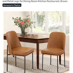 Dining chairs set of 2