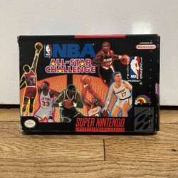 NBA All-Star Challenge (Super Nintendo Entertainment System, 1992)