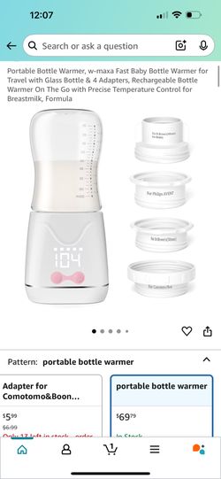 Portable Baby Bottle Warmer