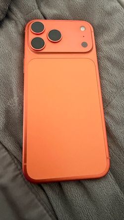 iPhone 17 pro max orange 256 gb  mint condition