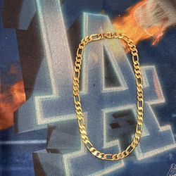 24” Chain Necklace Real Gold Plated 