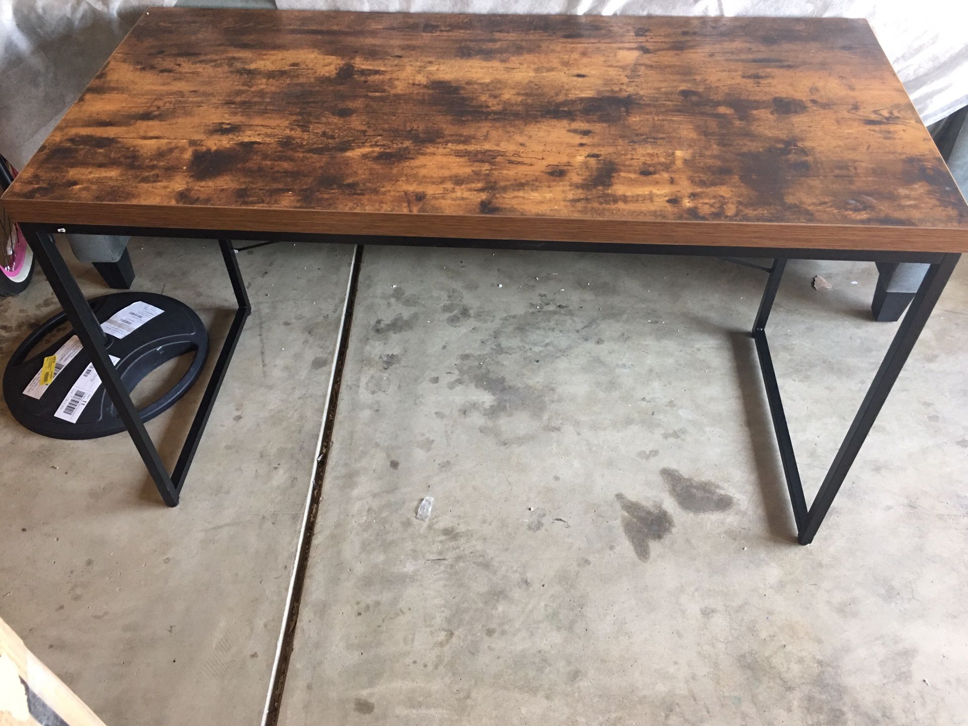 ACME Bob Desk, Weathered Oak