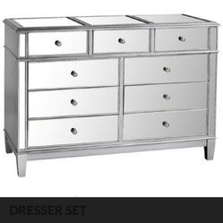 Pier 1 Hayworth Mirrored Dresser 