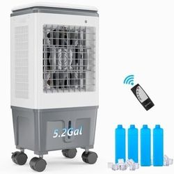 Humidifying Oscillating Fan for Indoor or Outdoor