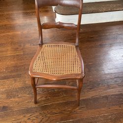 Antique Vintage Cane Chair 