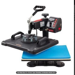 Vevor 5 In 1 Heat Press 12x15 UNBOXED NEW MUST SELL