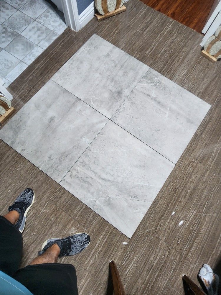 24x24 Concrete Look Porcelain Tile Anti-slip 360 Sf Available 
