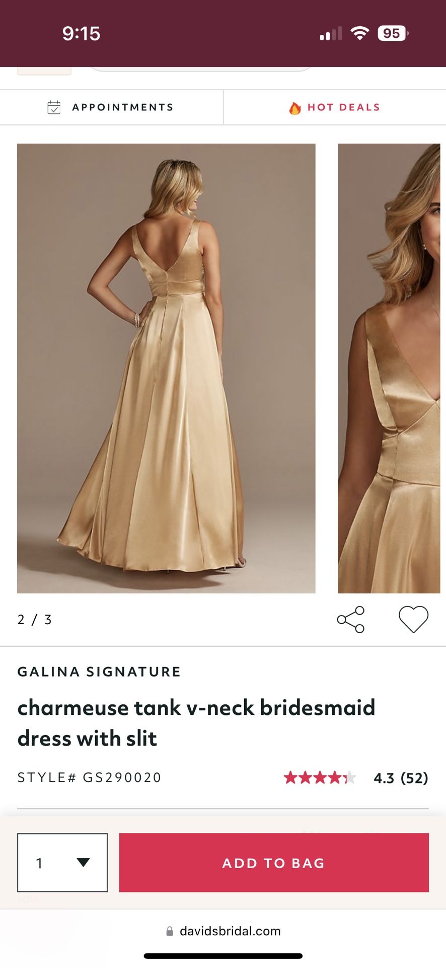 festival wedding bridesmaid dresses Never Worn Galina Signature SWG988 with Veil Wedding Dress