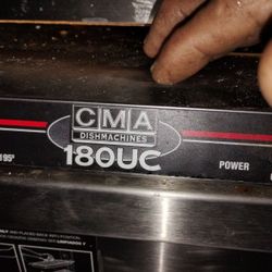 CMA 180UC Dish Machine Commercial Dishwasher