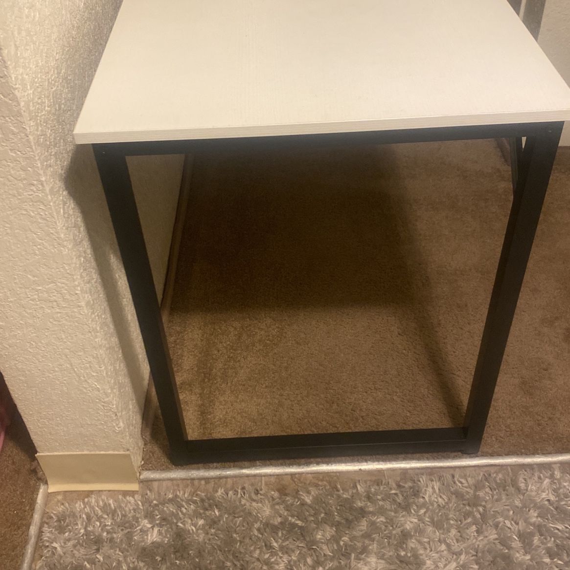 White and black Desk