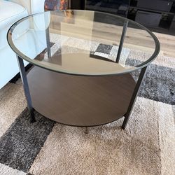 Round Glass Coffee Table