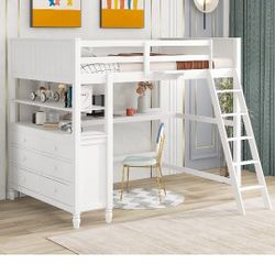 Full Bedframe With Drawers 