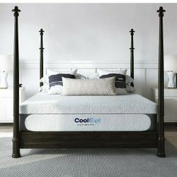 🔥New! 14" King Classic Brands CoolGel Ultimate Gel-Memory Foam Mattress BONUS 2 Pillows