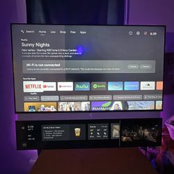 55 Inch Double Screen Smart Tv