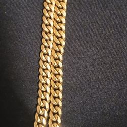 14k Gold Cuban 