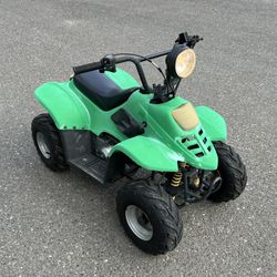 Green 50cc Kids Quad Atv 
