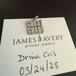 James Avery Coast Guard charm 