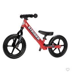 Red Strider Balance Bike