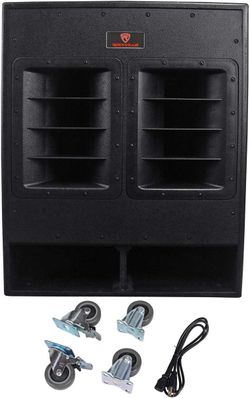 Rockville RBG18FA 18" 3000w Active Powered Pro Subwoofer Folded Horn PA/DJ Sub 18 inch
