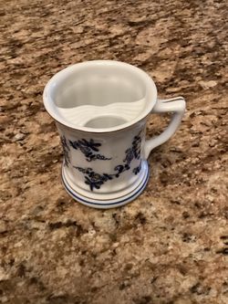 Vintage mustache mug