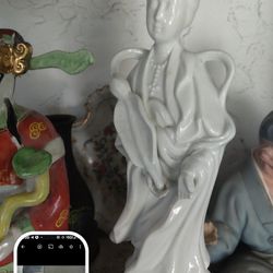 Chinese Statue Oriental Vintage 1960s