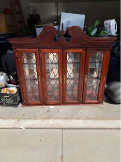 Antique china cabinet