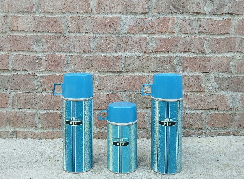 Vintage King Seeley Thermos Bottles 