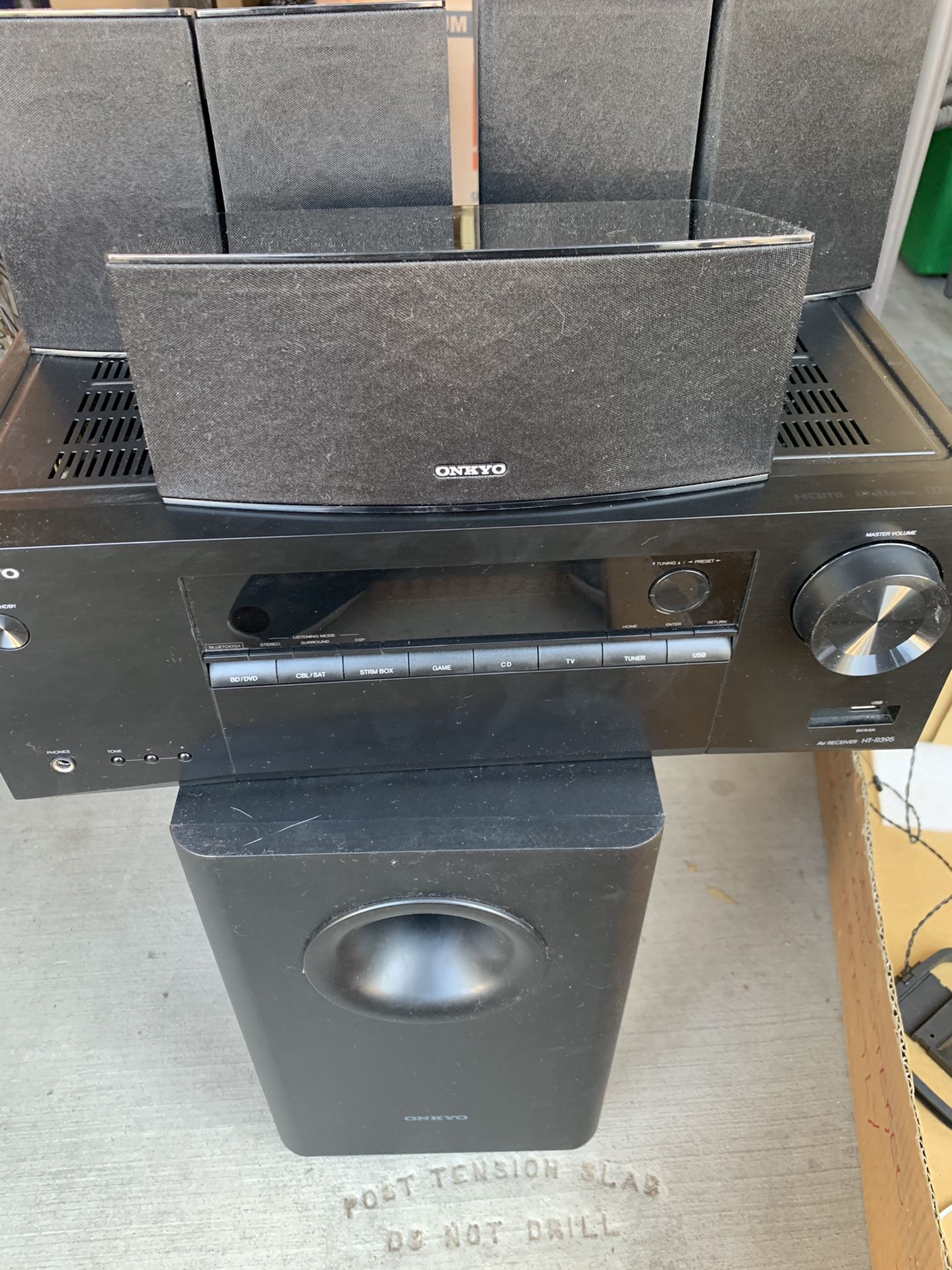 Home stereo system Bluetooth brand new.