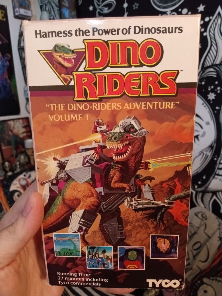 Dino Riders Vol 1 VHS