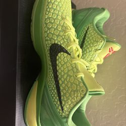 Kobe 6 Protro grinches 9.5 Men