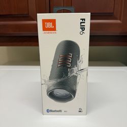 JBL Flip 6 - Portable Waterproof Bluetooth Speaker - Silver