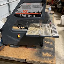Craftsman 10 inch table top bandsaw