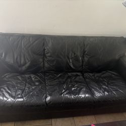 Leather Chair And Sofa