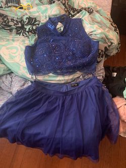2 piece homecoming dress