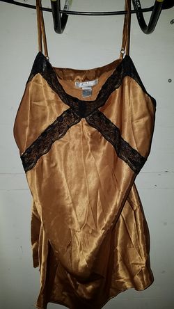 Gold women's nightie size L