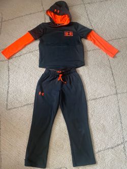 Boys Under Armour Hoodie With Matching Pants