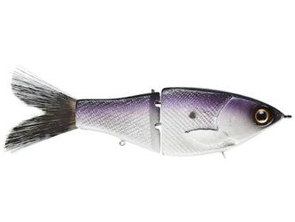 Purple And Black Glide Bait