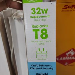 4ft T8 LED Tube Bulbs and Fixtures