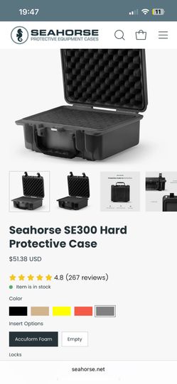 Seahorse Hard case SE300
