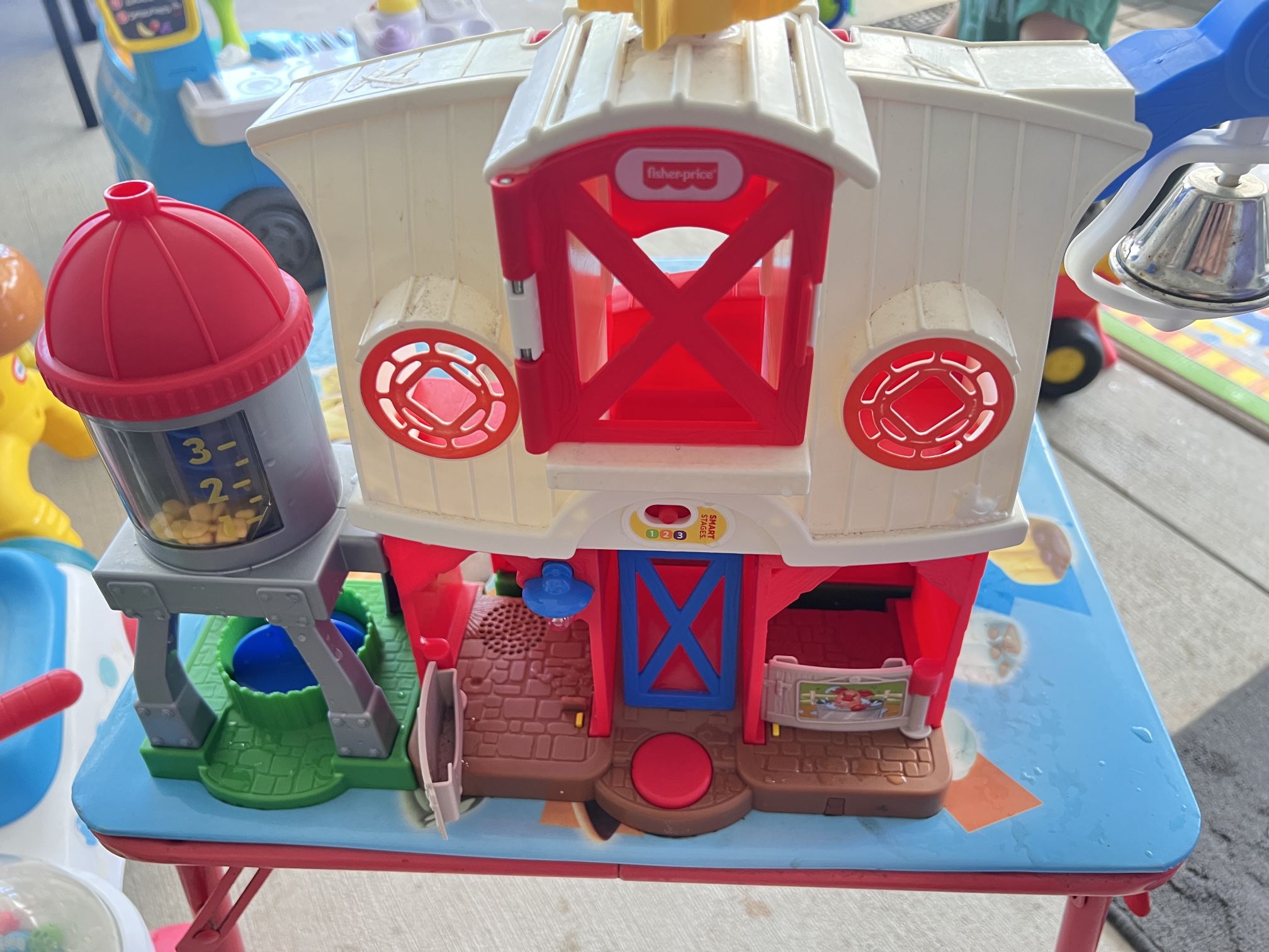 Fisher-Price Farm Works Great Comes With Farm Animals