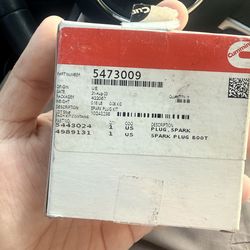 CUMMINGS (SPARK PLUG KIT)  (contact info removed)