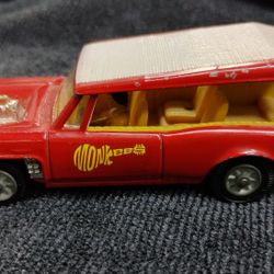 Vintage Corgi Monkees MonkeeMobile diecast toy car, 1/32, 1960's, Great Britain 