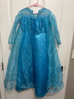 Elsa Frozen Princess Costume Dress Girls